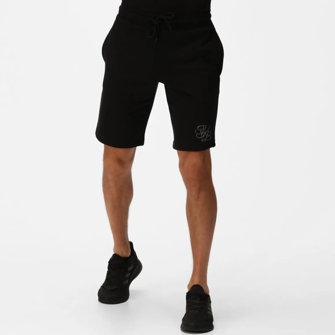 TKB Man Black Organic Sweat Shorts