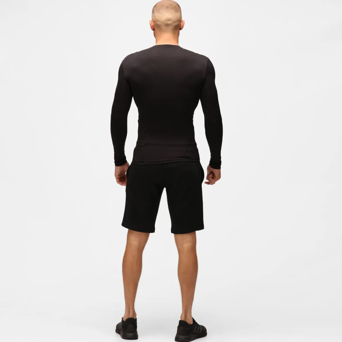 TKB Man Black Organic Sweat Shorts