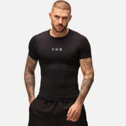 TKB Man Black Performance Seamless T-shirt