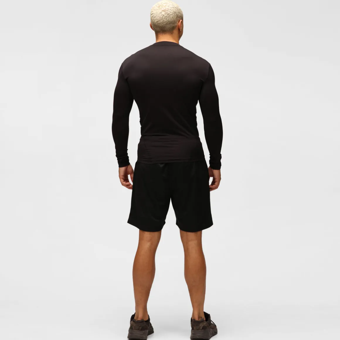 TKB Man Black Training Shorts