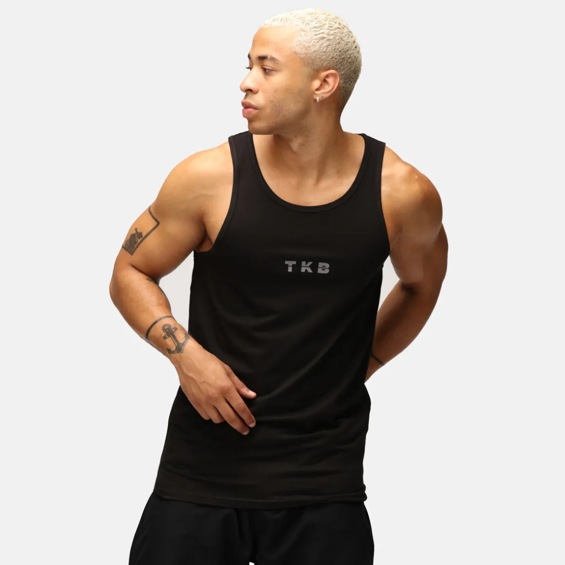 TKB Man Black Tri Blend Vest