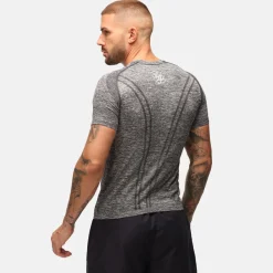 TKB Man Charcoal Performance Seamless T-Shirt