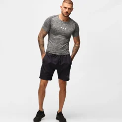 TKB Man Charcoal Performance Seamless T-Shirt
