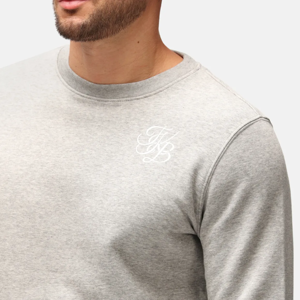 TKB Man Grey Organic Sweatshirt