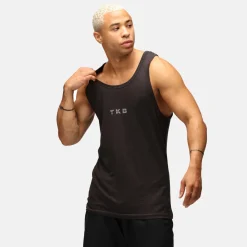 TKB Man Heather Black Tri Blend Vest