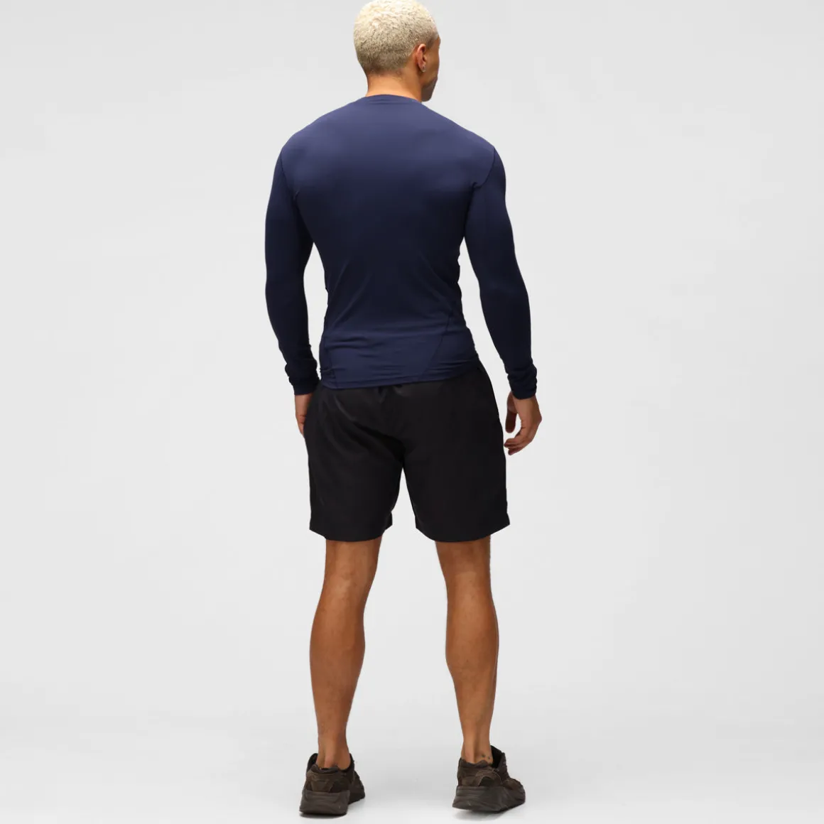 TKB Man Navy Microfibre Shorts