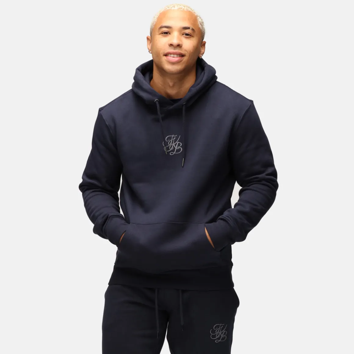 TKB Man Navy Organic Hoodie