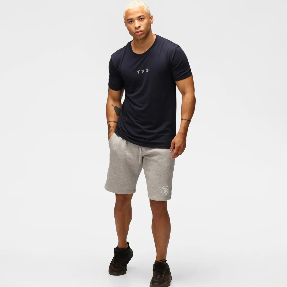 TKB Man Navy Tri Blend T-Shirt