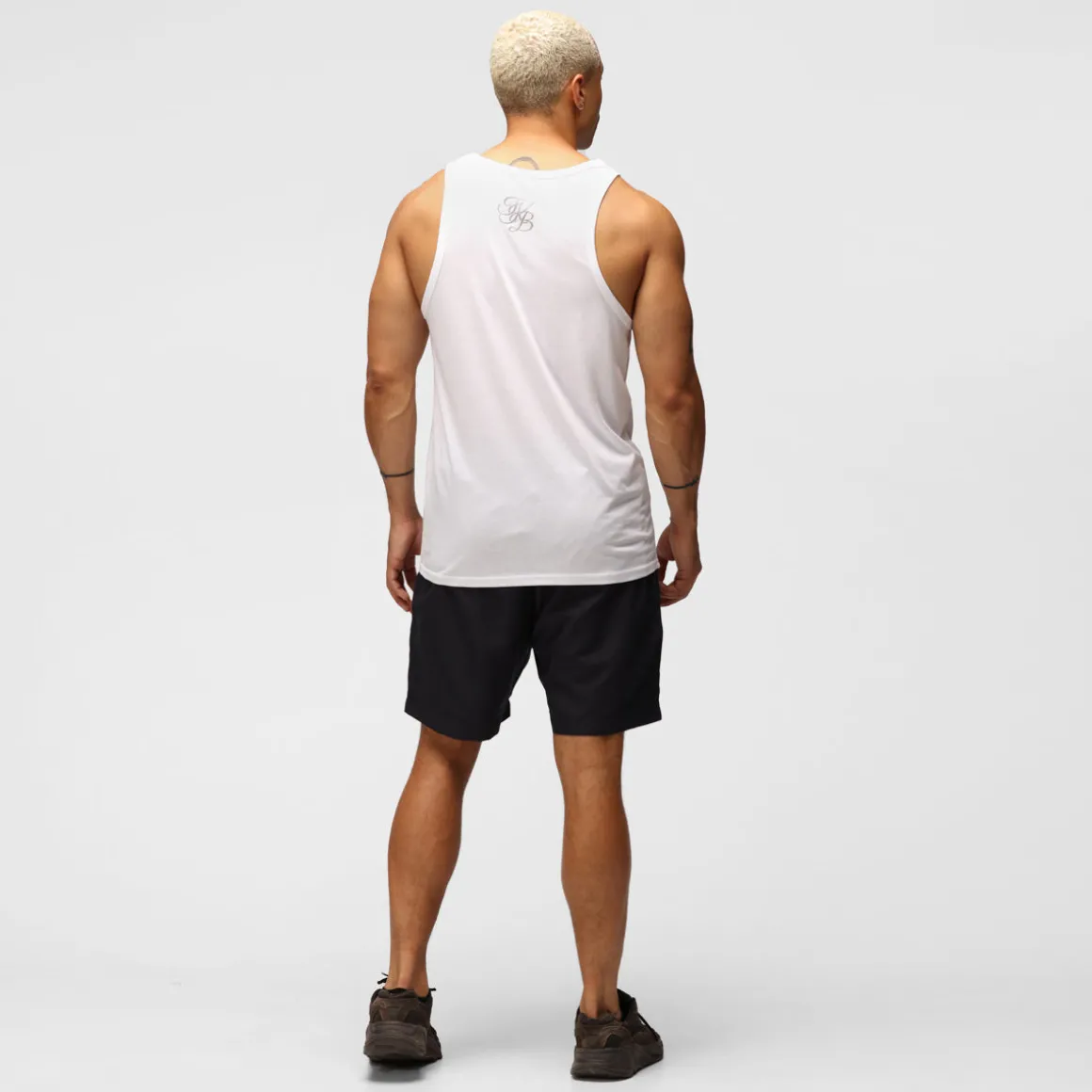 TKB Man White Tri Blend Vest