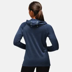 TKB Navy Cowl Neck Hoodie