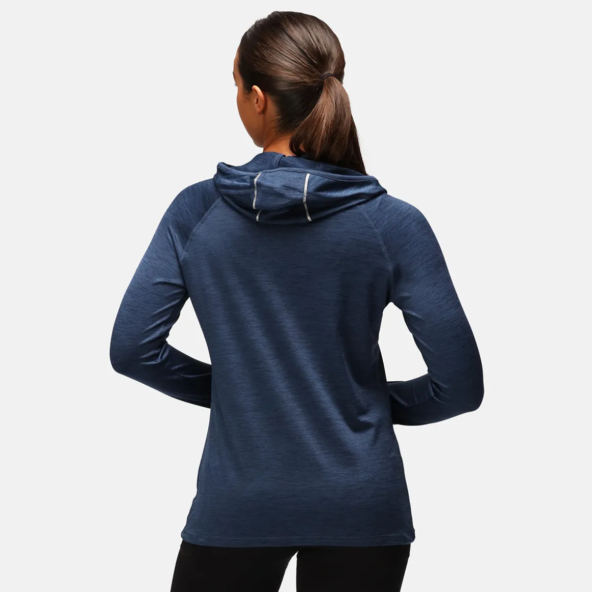 TKB Navy Cowl Neck Hoodie