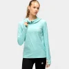 TKB Ocean Blue Cowl Neck Hoodie