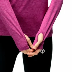 TKB Raspberry Cowl Neck Hoodie