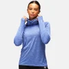TKB Sky Blue Cowl Neck Hoodie