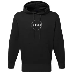 TKB Unisex Black Recycled Hoodie