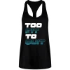 Too Fit To Quit Mesh Racerback Vest
