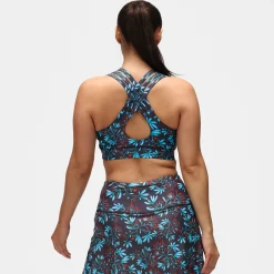 Winter Berries  Cross Back Bra