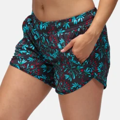 Winter Berries Loose  Fit Workout Shorts