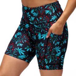 Winter Berries  Running Shorts
