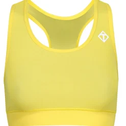 Yellow Racer Back Bra