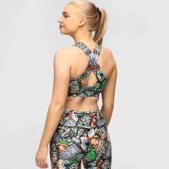 Zombie Mummies Cross Back Bra Halloween